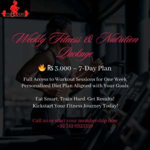 WEEKLY FITNESS & NUTRITION PACKAGE